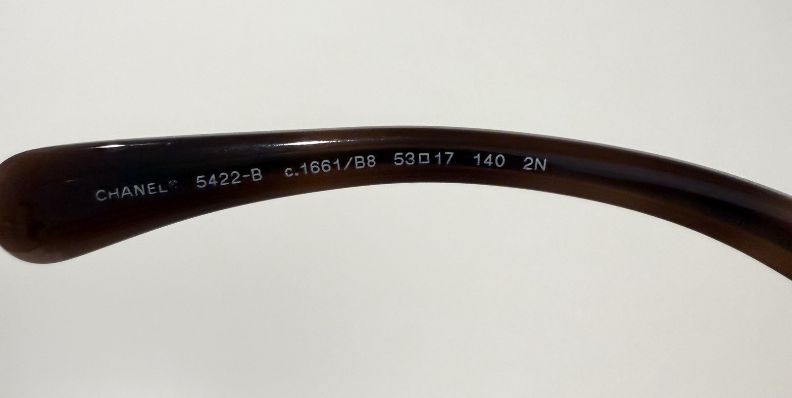 Authentic Chanel Square Brown Tortoise Sunglasses… - image 7