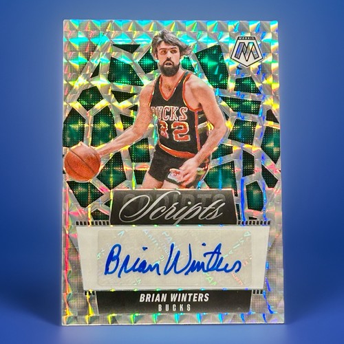 Brian Winters Scripts Auto Silver Prizm 2024-25 Panini Select #MS-BWM