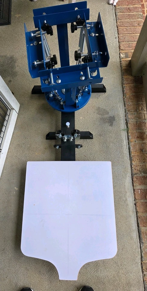 Máquina de serigrafía Vevor 4 colores 1 estación/hágalo usted mismo impresora de prensa de camisetas Foto 2 de 4