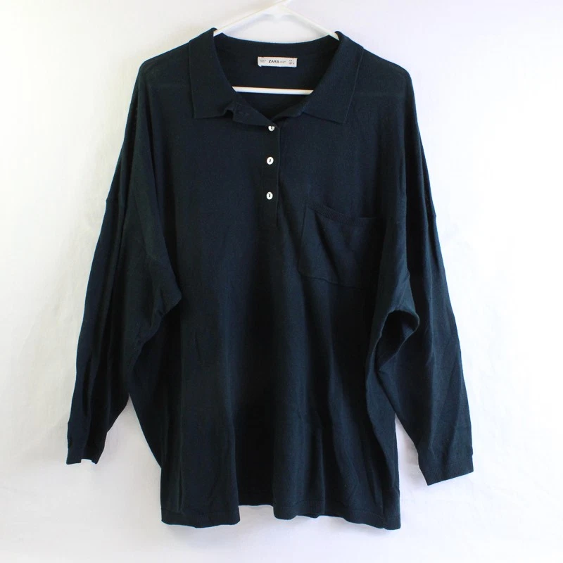 Pull col rond en laine | Bleu | Votre wishlist sur