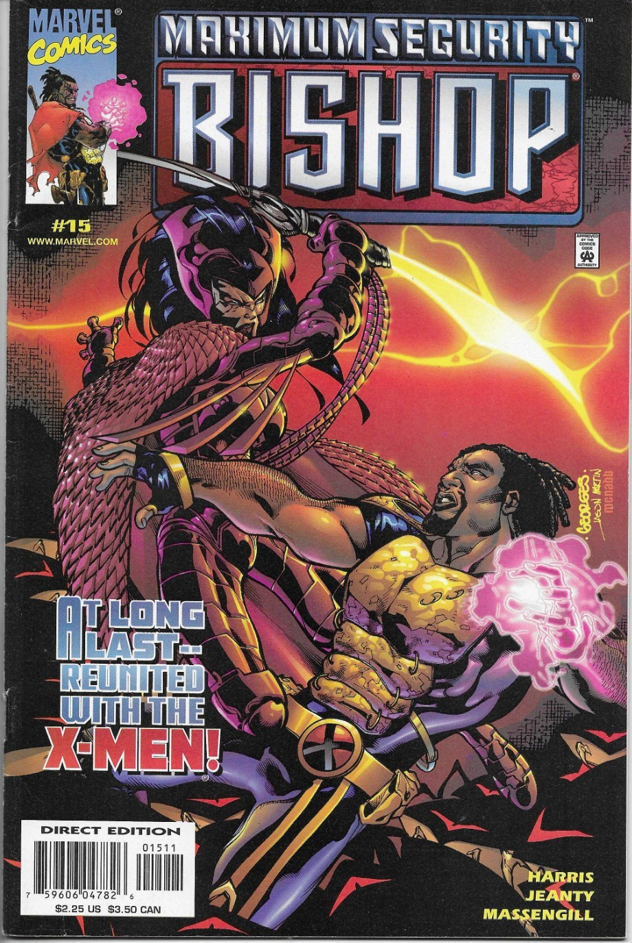 BISHOP - LAST X-MAN (1999) #15 - Back Issue