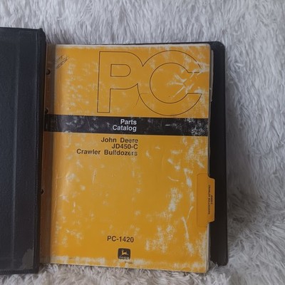 John Deere JD450-C Crawler Bulldozers Parts Catalog PC-1420
