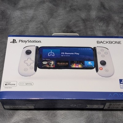 Backbone One PlayStation Edition Lightning Mobile Controller for iPhone White