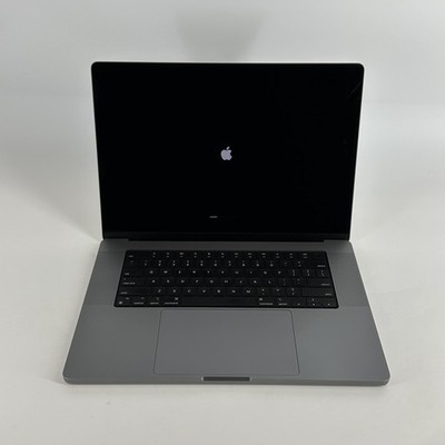 MacBook Pro 14 Space Gray 2021 M1 Pro 10-Core CPU 16-Core GPU 32GB 1TB Black Hue