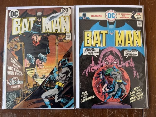 Vtg. DC Comic Books, Batman #253 & #266 - Very Good