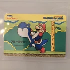 Bandai Nintendo Mario & Blue Yoshi #3 Sticker Vintage NES Nintendo