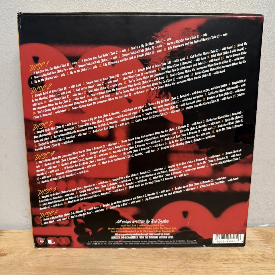 BOB DYLAN More Blood, More Tracks: Bootleg Series Vol. 14 (Deluxe Edition 6-CD) Foto 3 de 4