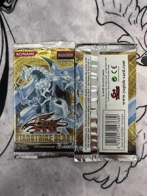 Yugioh Starstrike Blask 1st edition Euro Pack  Unweighted