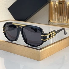 CAZ premium-featured polygonal acetate frame casual men's sunglasses, Cadillac