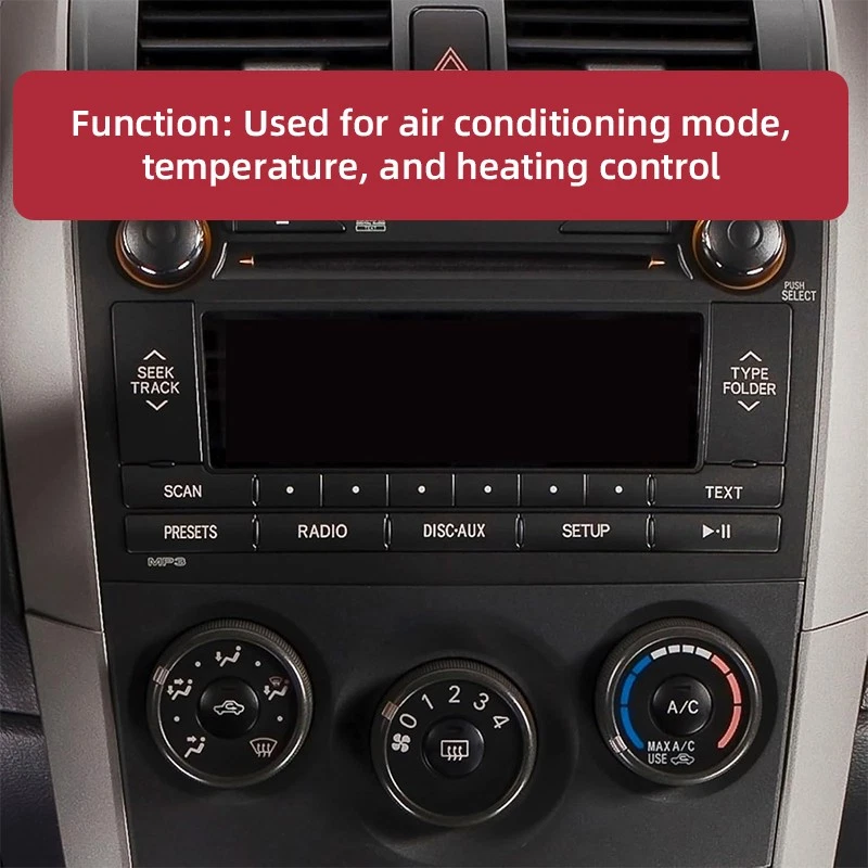 Interruptor de perilla de control de temperatura HVAC 559030R010 para Toyota RAV4 2006-2011 Foto 3 de 4