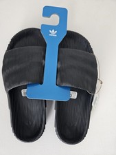 Adidas Adilette 22 Slides Black ID4925 Men's Size 8 New Originals Sandals