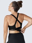 SHEFIT 110002 ULTIMATE BLACK SPORTS SPORT BRA TOP SIZE 3LUXE 44-46 — photo 2