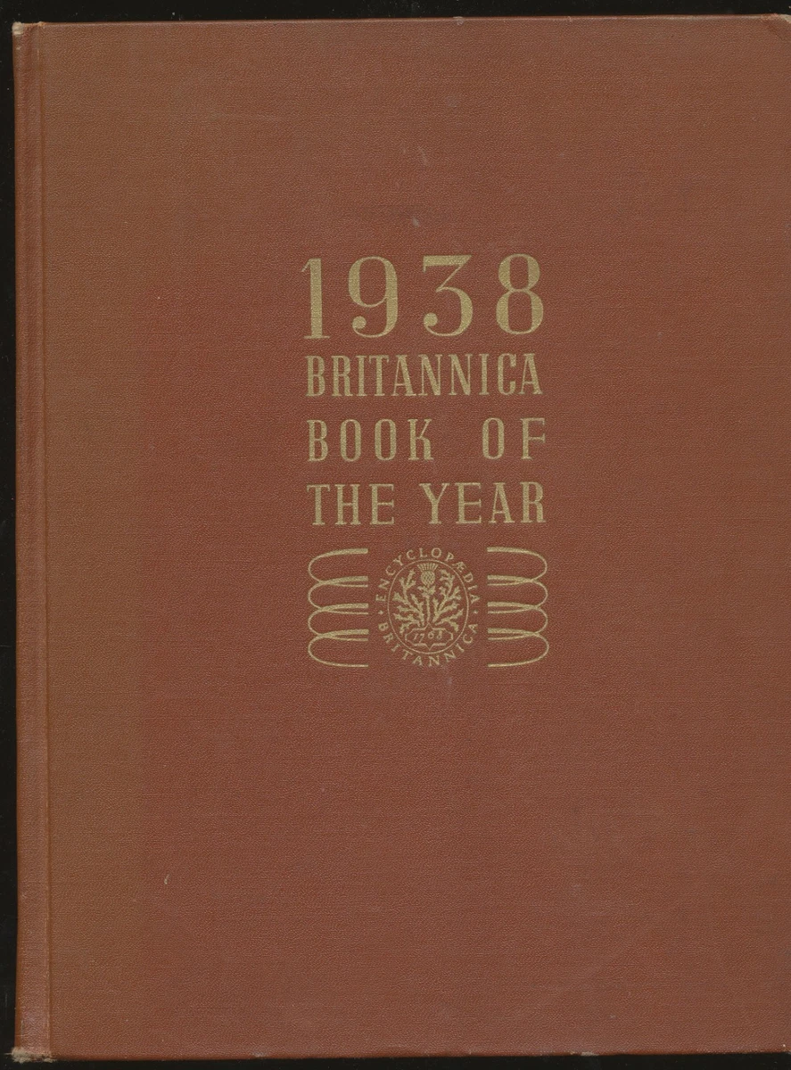 Britannica Book Of The Year In Antiquarian & Collectible Books for