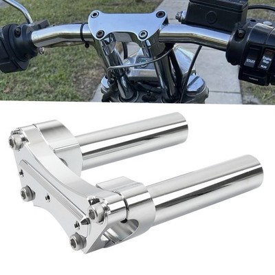 CNC 5,5 ''Lenker Riser Für Harley Night Train Low Rider Softail 1'' Top Clamp