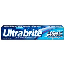 Ultrabrite Advanced Whitening Mint Toothpaste Pack of 8 Teeth Cleaning 6oz