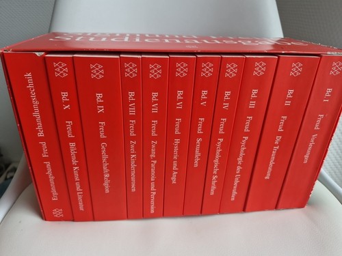 SET Sigmund Freud Studienausgabe in 10 Bänden + Ergänzungsband Bände Lehrbuch - Bild 2 von 5