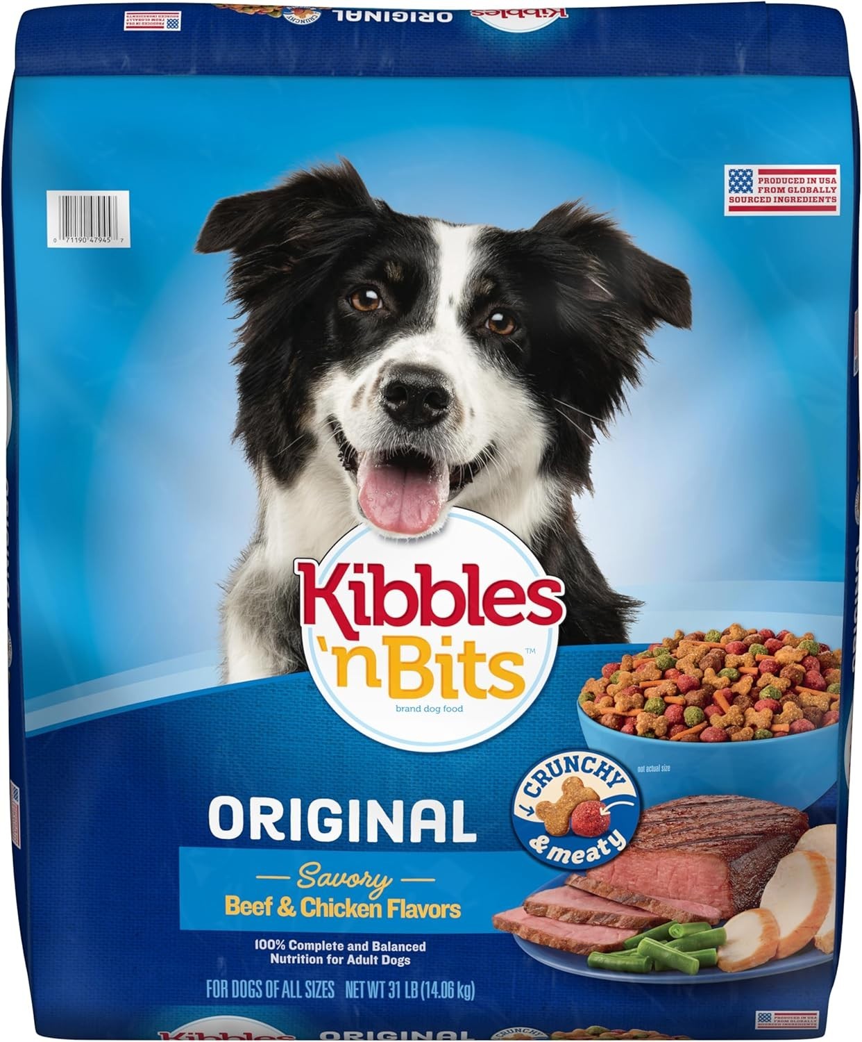 Kibbles 'n Bits Original Savory Beef & Chicken Flavor Dry Do