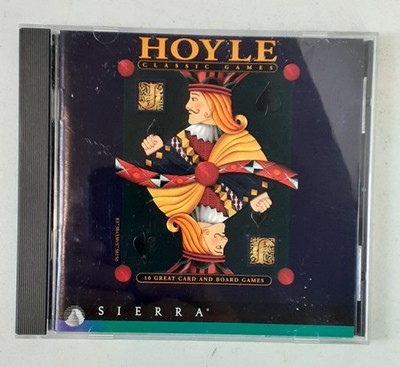 Hoyle Classic Card Games PC Windows CD-ROM 1995 Sierra 626