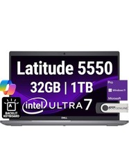 Dell Latitude 5550 Business Notebook 15.6" FHD Intel Ultra 7-155U