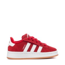 adidas Originals Campus 00s Kids Lifestyle Sneaker - Scarlet/White/Scarlet