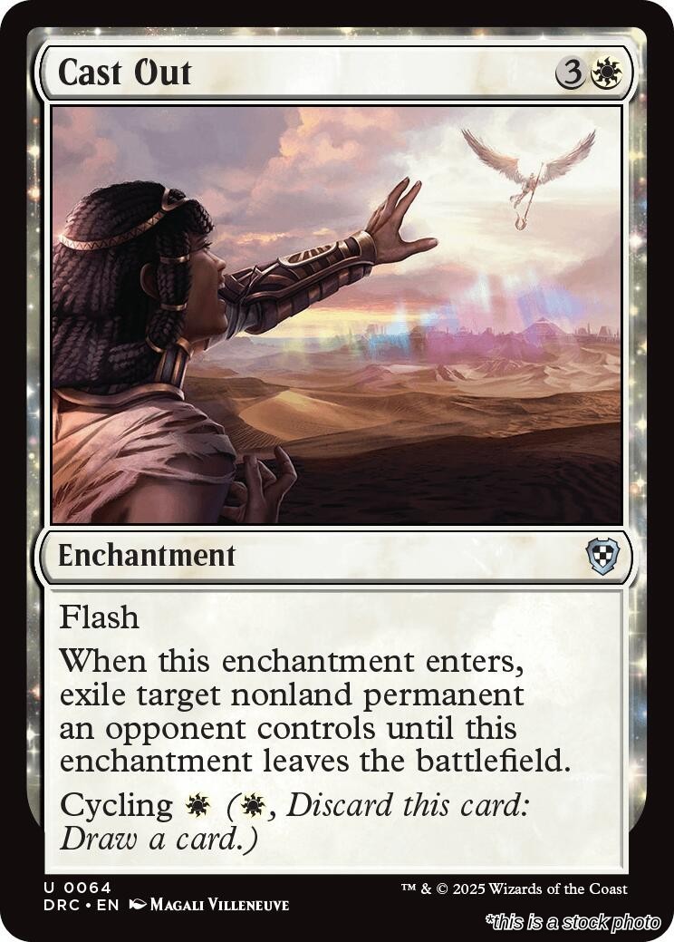 Cast Out DRC 64 MTG Commander: Aetherdrift Uncommon EN NM