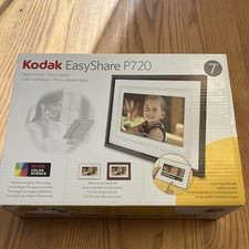 Kodak EasyShare P720 7-inch digital picture frame In Box Includes Everything