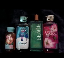 Bath and Body Works - Body Wash Gel Bundle Lot Of 4