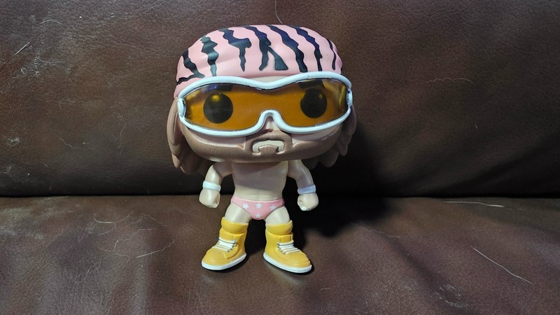 RARE Macho Man Randy Savage Funko Pop #10 PINK GRAIL - 2014 Vaulted OOB - WWE