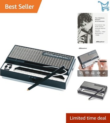 Pocket Synthesizer Metal 3 Octaves Retro Sound Portable Music Instrument