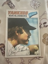 1977 Topps - Ron Blomberg #543
