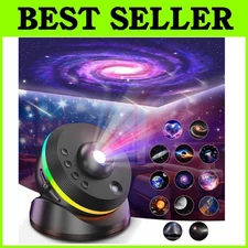 Constellation Projector, Adjustable Focus, Moon Light Image