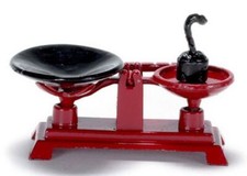 Dolls House Miniature 1:12 Scale Shop Accessory Country Store Weighing Scales