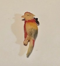 Vintage Celluloid Parakeet Bird Toy Gumball Cracker Jack Premium Prize Charm