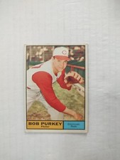1961 Topps - #9 Bob Purkey (PWE)