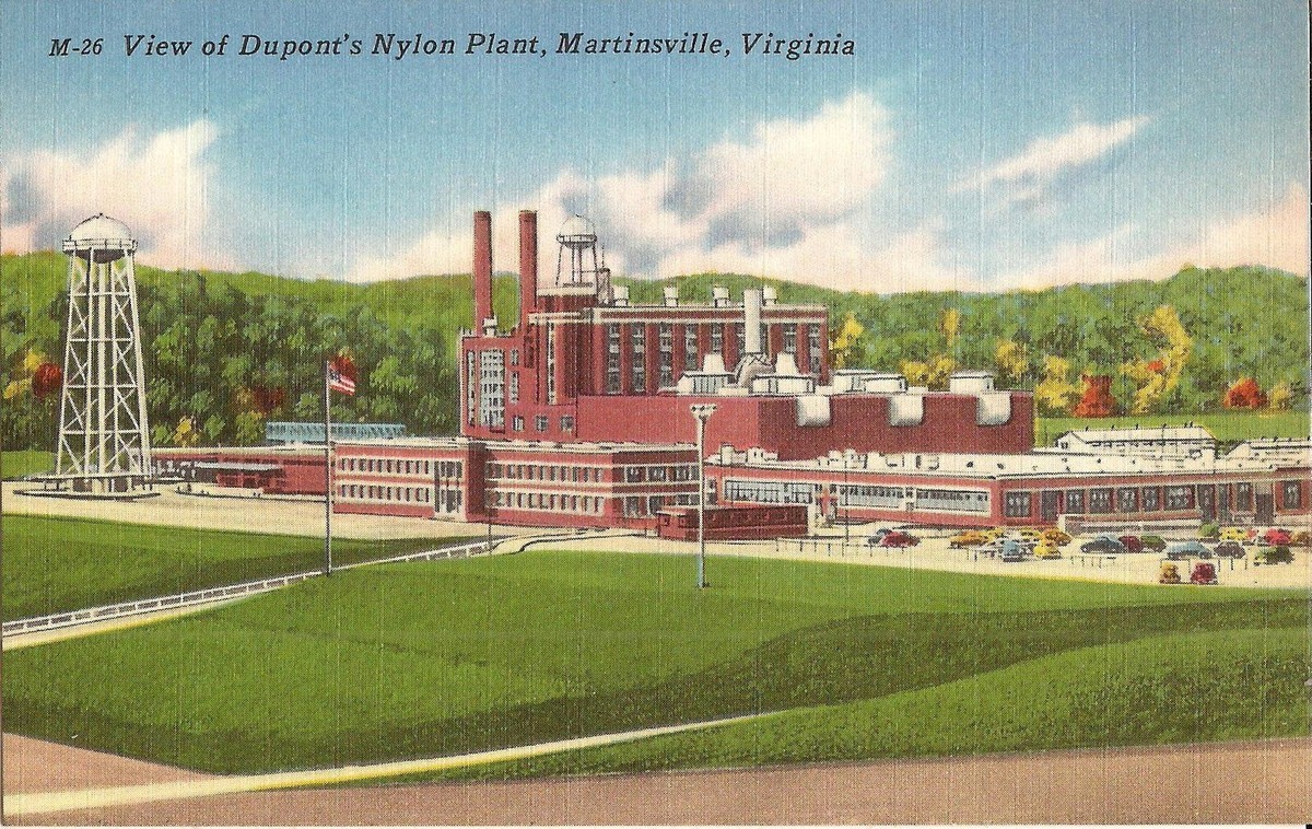 Martinsville, VIRGINIA - Dupont Nylon Plant | eBay
