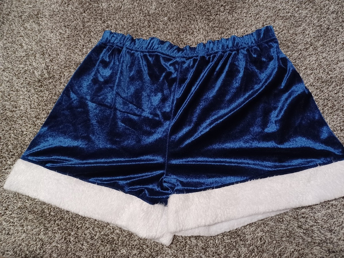 Vintage Sideline Apparel Penn State Christmas Shorts Velvet w