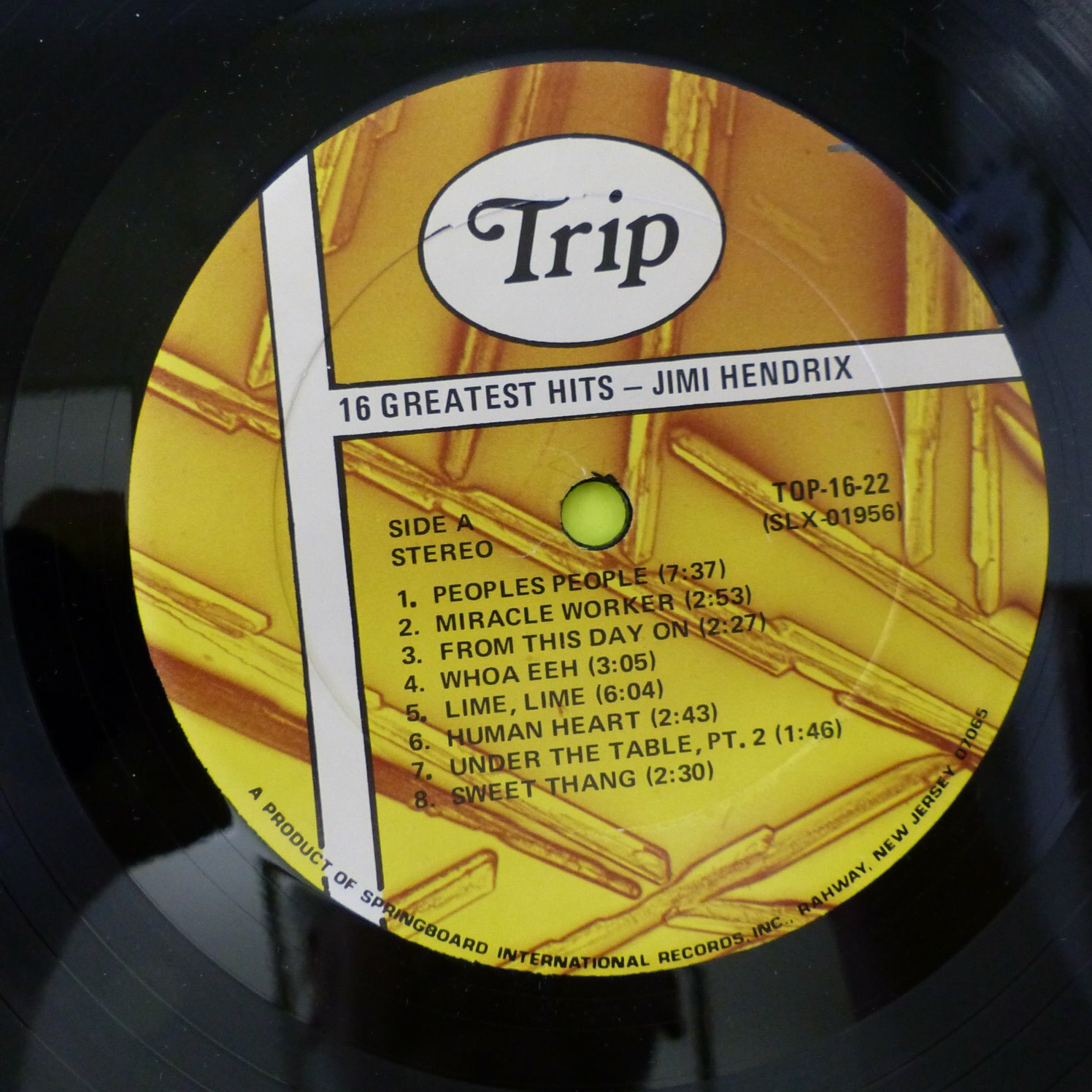 Jimi Hendrix 16 Greatest Hits LP Record Vinyl Album 12" eBay