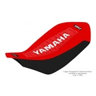Seat Cover Yamaha Raptor 700 "Series" FMX Red/Red/White Import Fees Usa