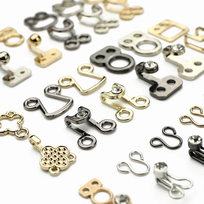 10X Hook and Eye Fasteners Skirt Dressmaking Dress Bra DIY Sewing Collar  Hook