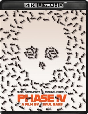 PHASE IV New Sealed 4K Ultra HD UHD Theatrical Edition + Blu-ray Preview Version