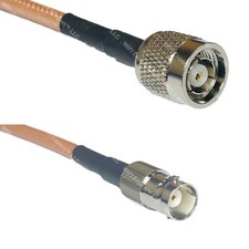 RG400 RP-TNC MALE to BNC FEMALE RF Cable FAST-SHIP LOT