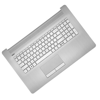 Palmrest For HP Pavilion 17-BY 17-CA Keyboard Non-Backlit Touchpad L92785-001 US