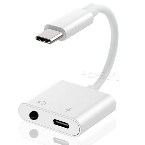 Type-C to 3.5mm Headphone Jack Adapter Cable f Samsung S20 FE 5G UW SM-G781V USA