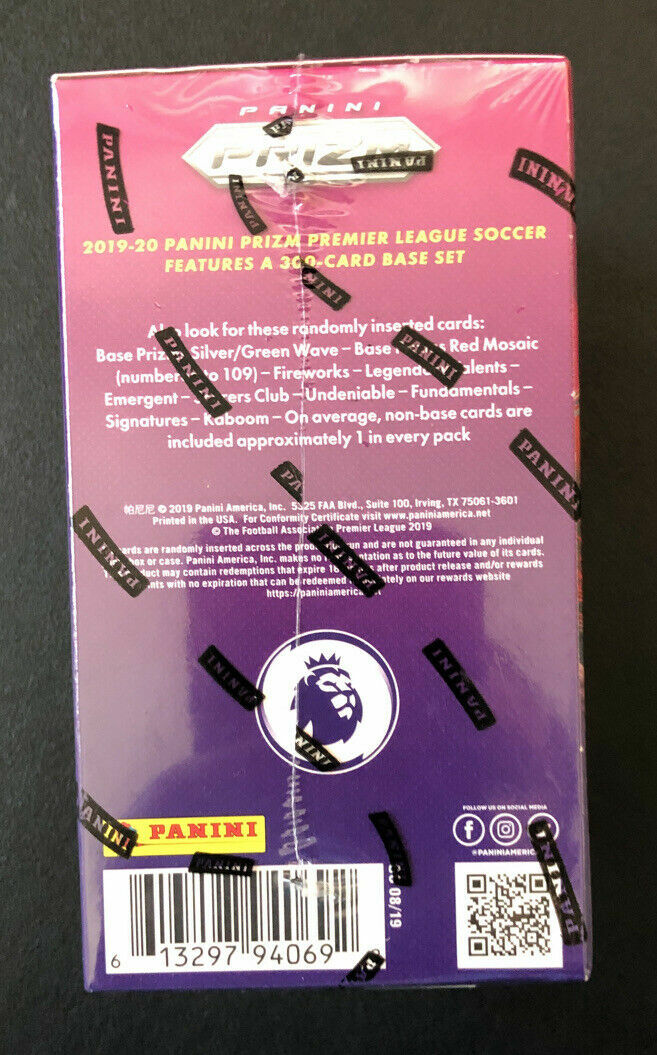 2019-20 PANINI PRIZM PREMIER LEAGUE CARDS BLASTER BOX (6 PACKS