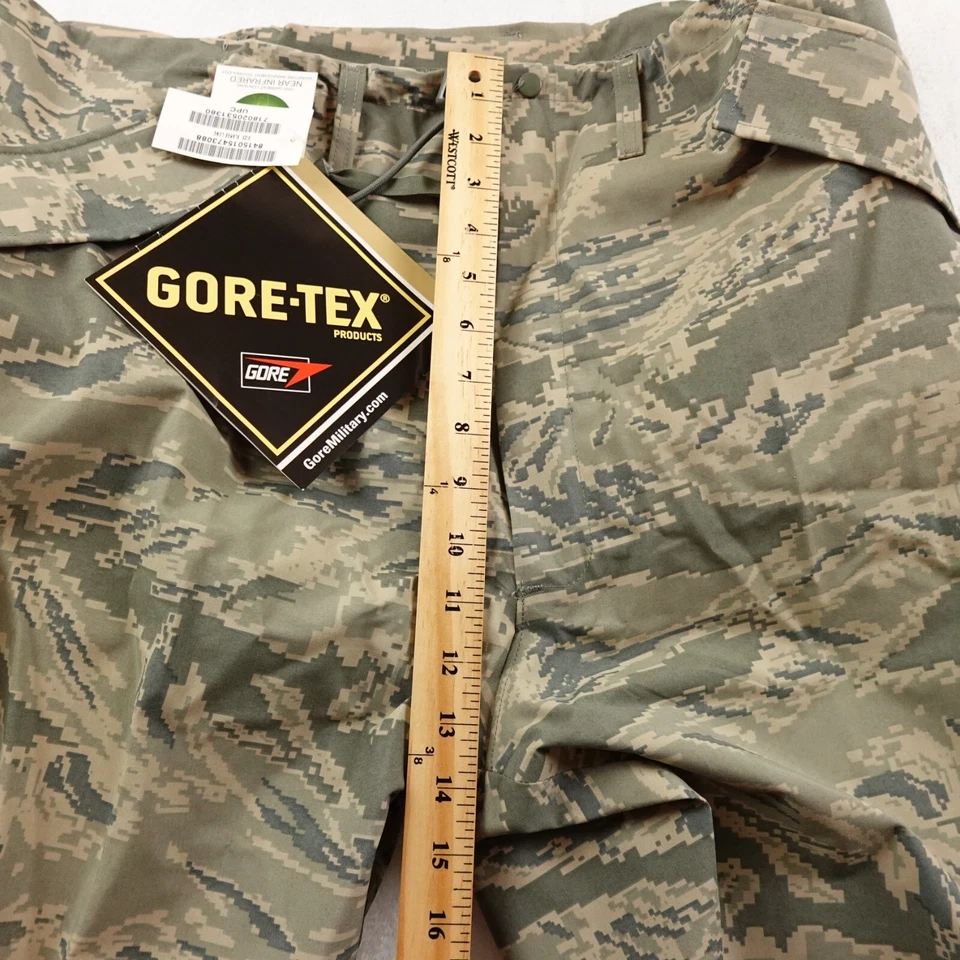 Pantalones Propper Grandes Camuflaje Gore Tex USAF APECS NIR Impermeables Militares Foto 4 de 4