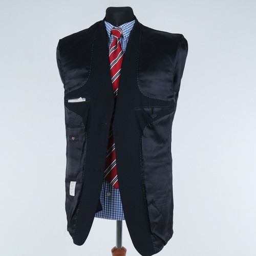 Mens Black Blazer 38R UK Size ONLY Sport Coat Jacket - Picture 9 of 12