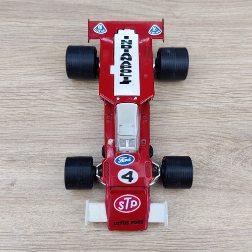 COCHE POLISTIL FX6 LOTUS INDIANAPOLIS TURBINA #4 HECHO EN ITALIA 1:25 SUELTO - Imagen 7 de 7
