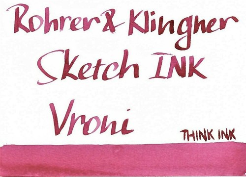 Rohrer & Klingner | sketchINK | Tinte für Füllfederhalter | wasserfest | 50 ml - Bild 25 von 25