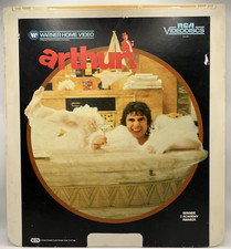 Arthur, 1981 RCA CED VIDEODISC, 1983 Dudley Moore Liza Minnelli John Gielgud