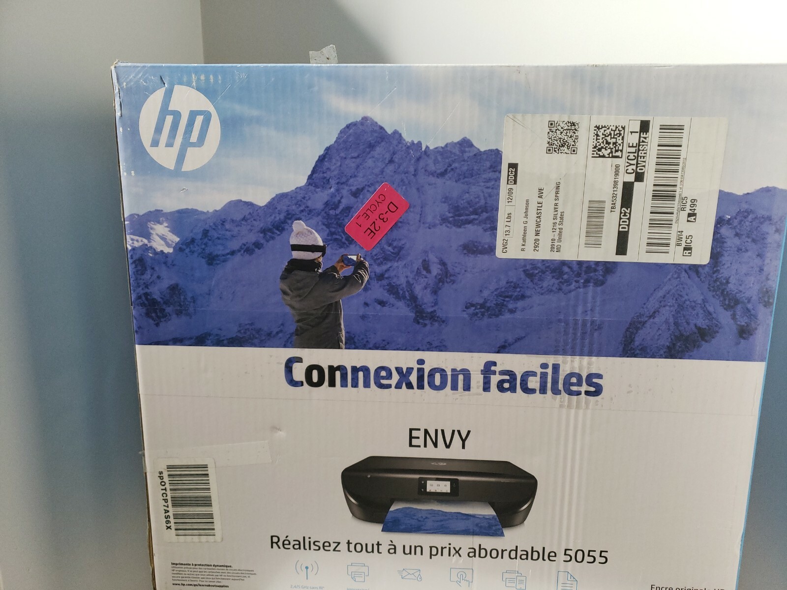 HP Envy 5055 All-in-One Inkjet Printer - Black (M2U85A) for sale online |  eBay